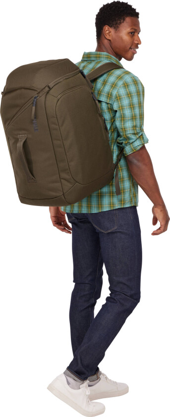 Kelioninis Thule 5157 Roundtrip Rolling Ski and Snowboard Boot Backpack 60L Deep Khaki
