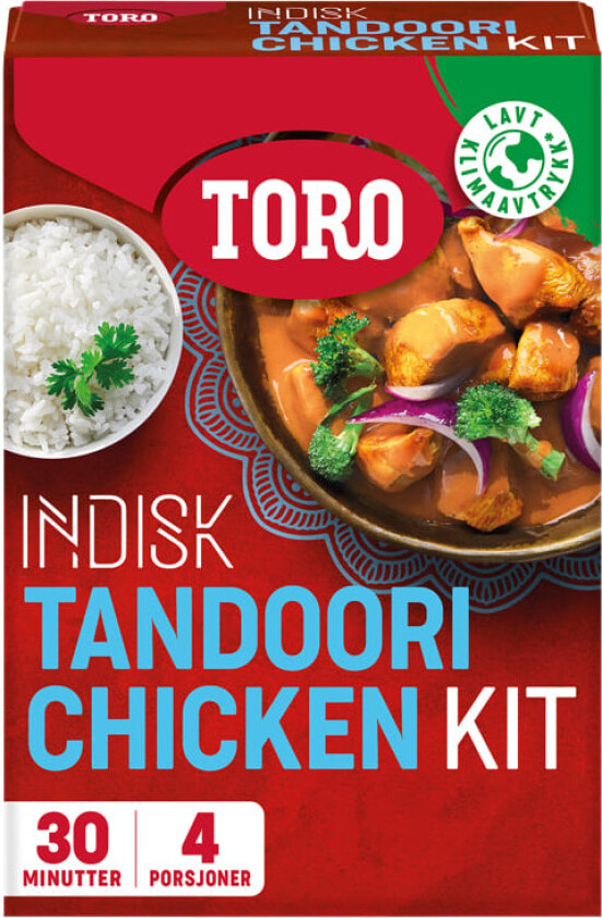 Toro Kit Indisk Tandoori 286g