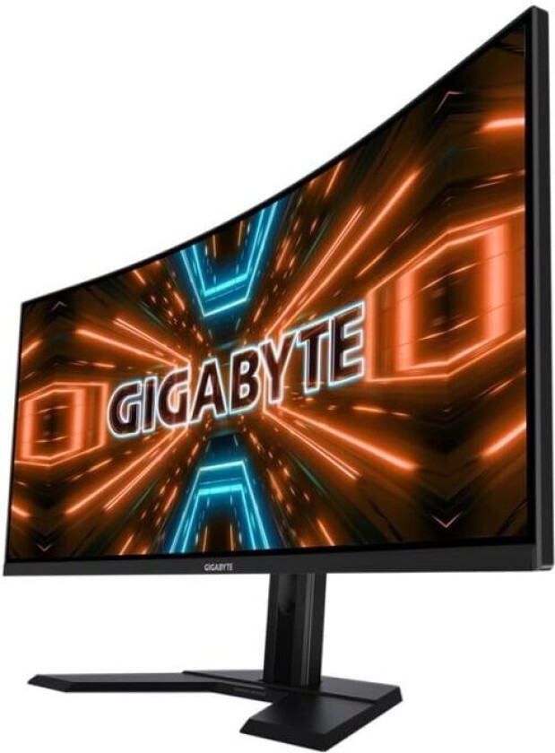 34" GIGABYTE G34WQC A - 3440x1440 (WQHD) - 144Hz - VA - Curved - 2x 2W Speakers - 1 ms - Skjerm