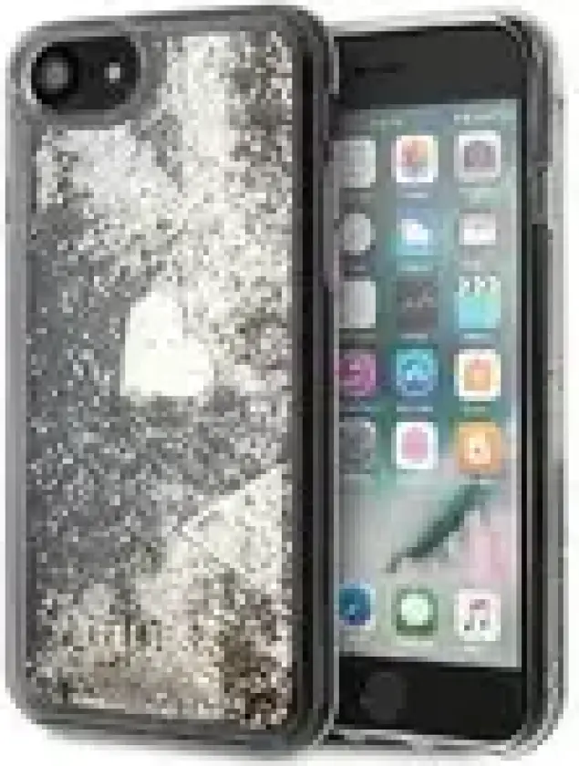 GUOHCI8GLHFLGO iPhone 7/8/SE 2020 /SE 2022 gold/złoty hard case Glitter Charms