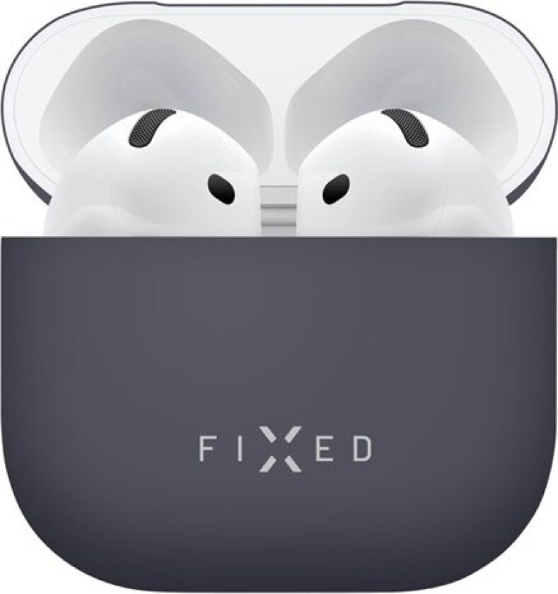 Silky Silicone case for Apple AirPods 4/4 ANC Blue