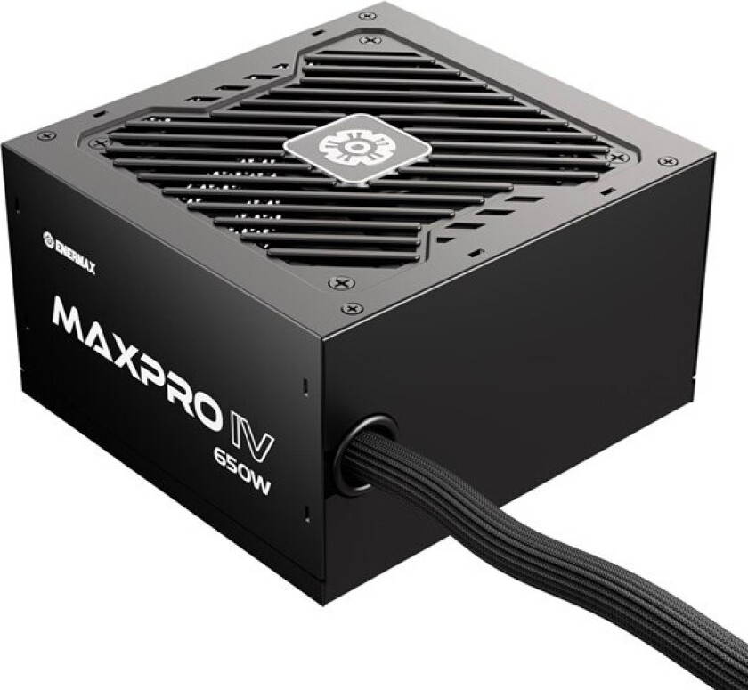 MAXPRO IV Power supply - 650 Watt - 120 mm - ATX - 80 Plus Yes Strømforsyning (PSU) - 650 Watt - 120 mm - ATX - 80 Plus Ja