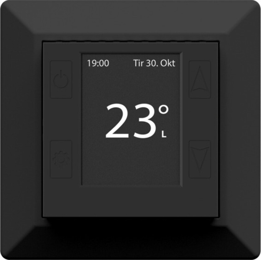 Mill Smart WiFi Gulvtermostat (sort)