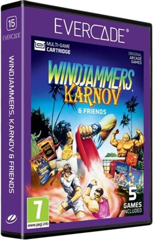 Windjammers Karnov & Friends - Evercade - Retro