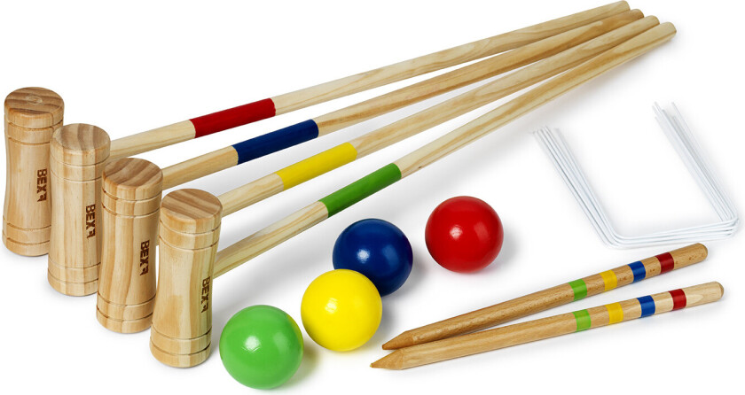 Croquet Family Pine wood 4-players