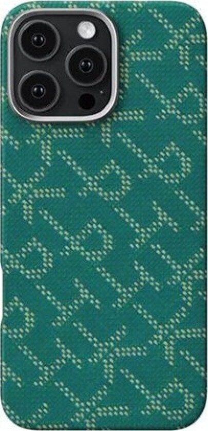 Tactile Woven Case PTK Green/Gold - iPhone 16 Pro