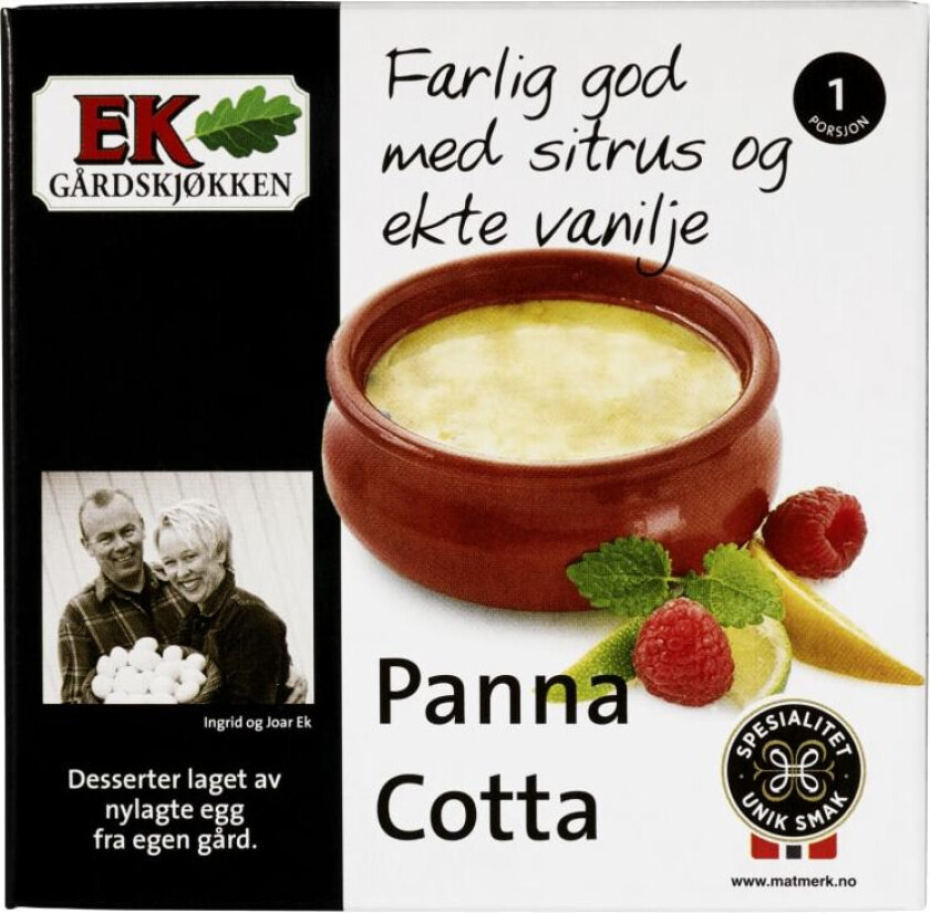 Panna Cotta m/Sitrus 110g