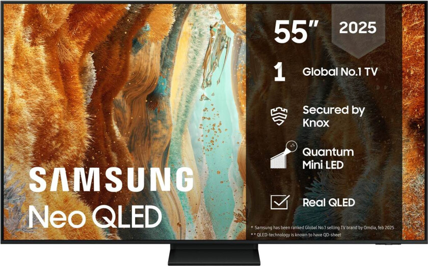 55" QN70F Neo QLED 4K Mini LED Smart TV (2025)