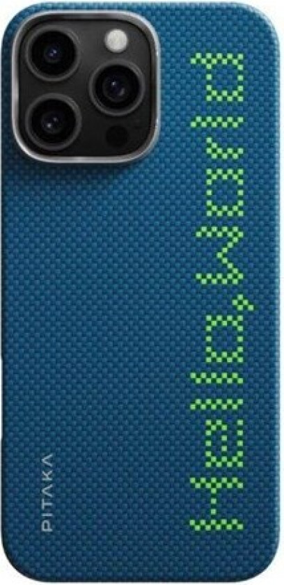 Tactile Woven Case Hello World - iPhone 16 Pro