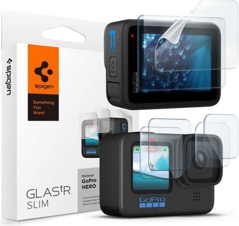 Glass tR SLIM Multi Pack F2P/L2P - GoPro Hero 4K