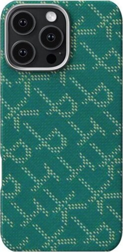 Tactile Woven Case PTK Green/Gold - iPhone 16 Pro Max