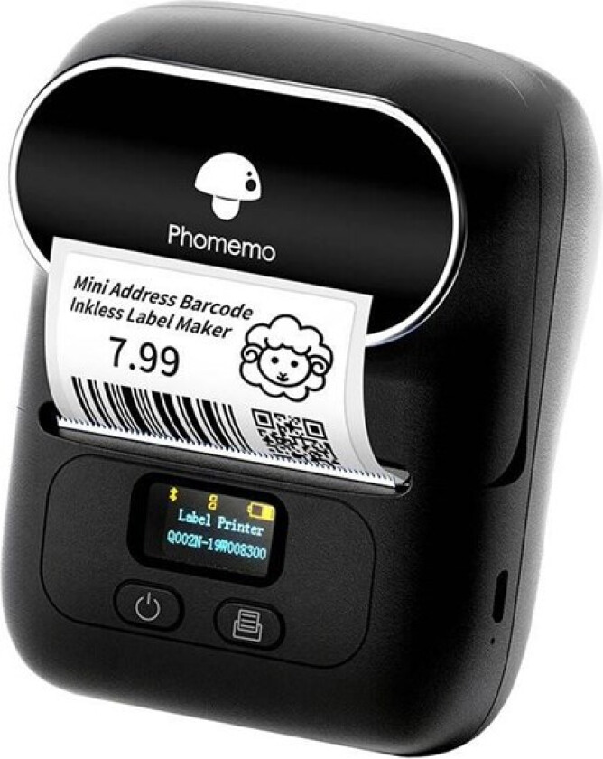 M110 Portable Label Printer - Black