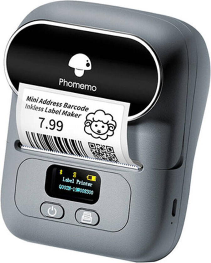 M110 Portable Label Printer - Gray