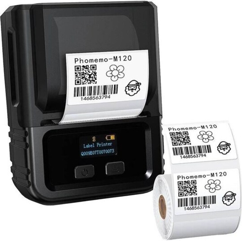 M120 Portable Label Printer - Black