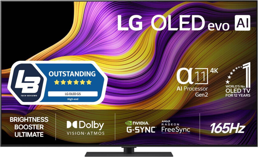 65" G5 AI 4K OLED Smart TV (2025) OLED65G56LS