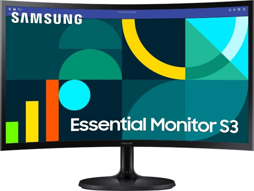 27" Samsung S27D362GAU - S36GD Series - LED monitor - curved - Full HD (1080p) - 27"