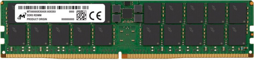 Micron - DDR5 - module - 64 GB - DIMM 288-pin - 6400 MHz / PC5-51200 - registered