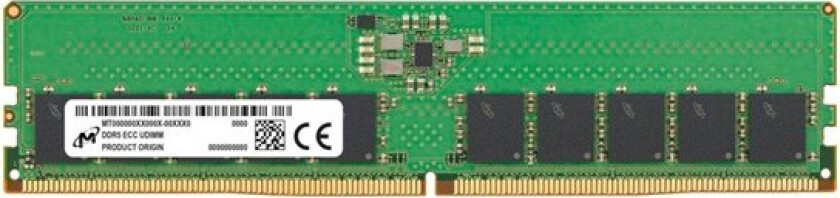 Micron - DDR5 - module - 16 GB - DIMM 288-pin - 5600 MHz / PC5-44800 - unbuffered
