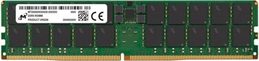 Micron - DDR5 - module - 64 GB - DIMM 288-pin - 6400 MHz / PC5-51200 - registered