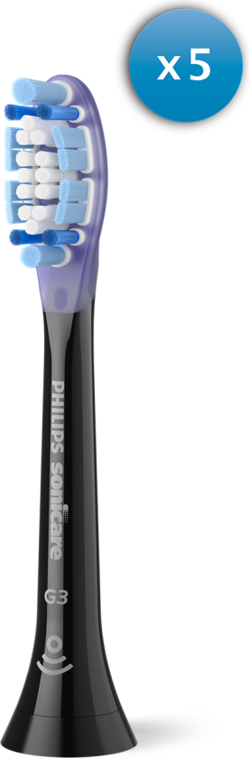 Bilde av Sonicare G3 Premium Gum Care tannbørstehoder (5 pack, sort)