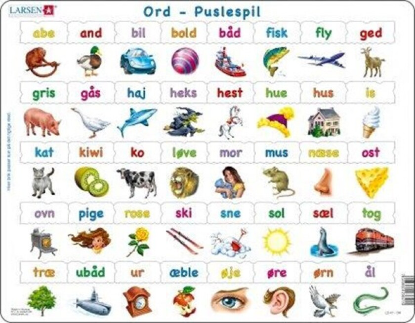 Maxi Word 40 pcs