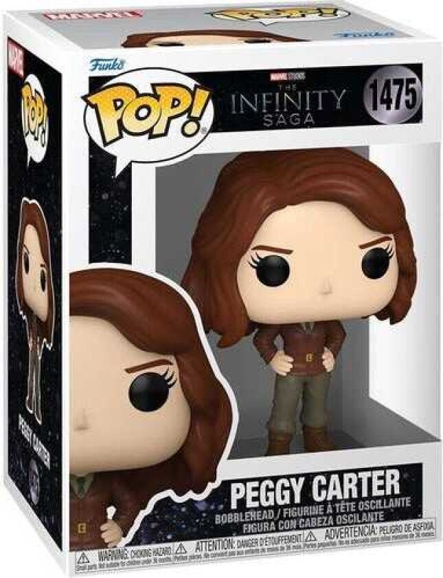 Pop! Marvel: Infinity Saga - Peggy Carter 10cm - Figur