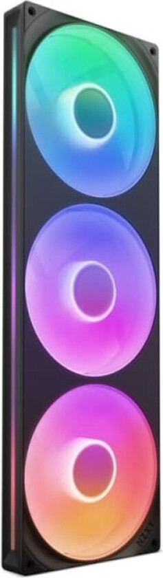 F420RGB Core (single frame 420mm fan) - Black - Kabinettvifte - 420mm - Svart med RGB LED-lys - 34 dBA