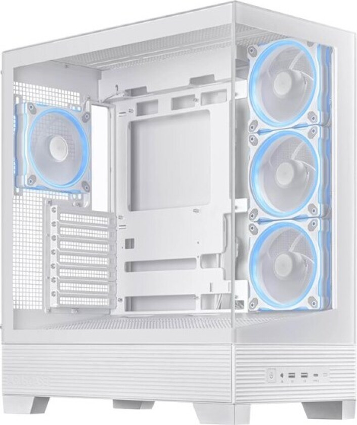 A31 PLUS TG ARGB WHITE - Kabinett - Miditower - Hvit