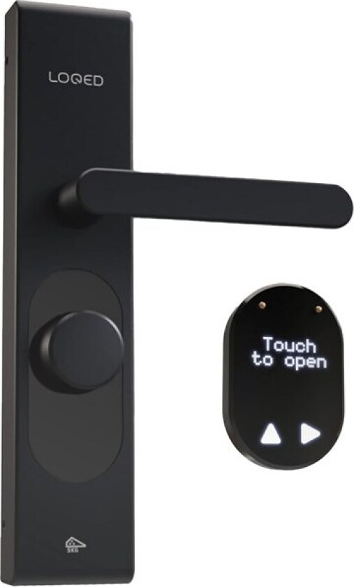 LOQED Touch Smart Lock, Black Edition