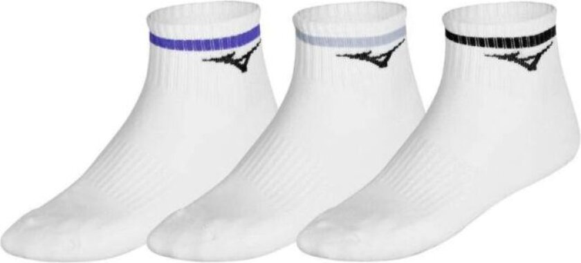 Training Mid Sock With Line - 3 Pack