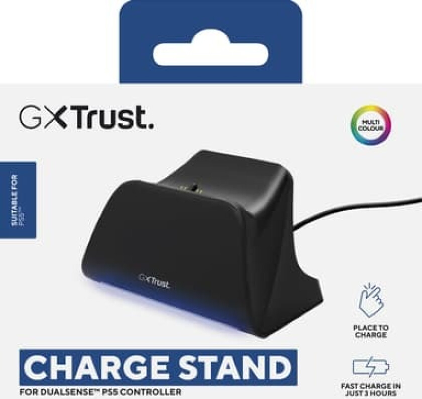GXT 255 Charge Stand - Black - Wired - Sony PlayStation 5