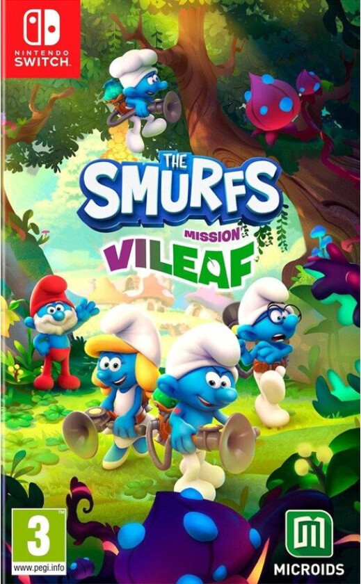 The Smurfs: Mission ViLeaf - Nintendo Switch - Platformer