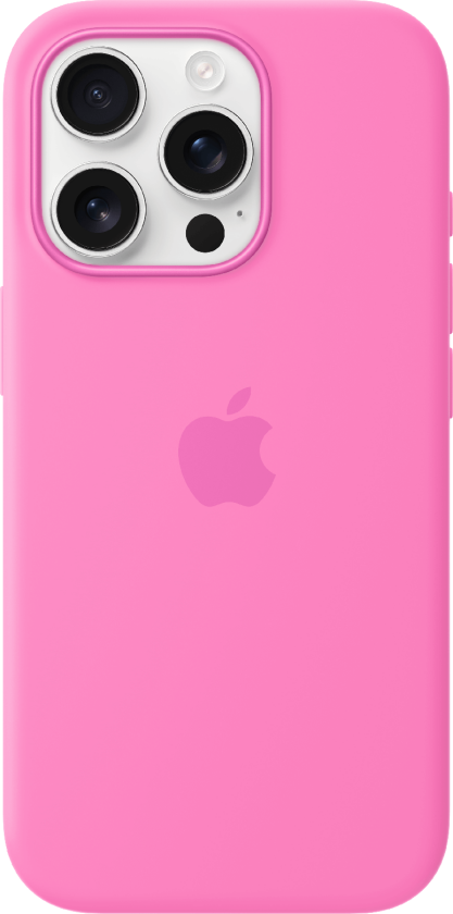 iPhone 16 Pro Silicone Case with MagSafe - Peony