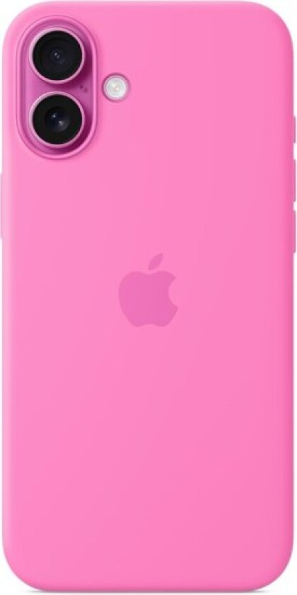 iPhone 16 Plus Silicone Case with MagSafe - Peony
