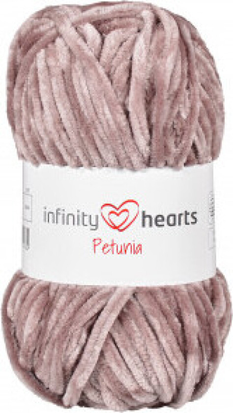 Evighetshjerter Petunia Garn 14 Lavendel