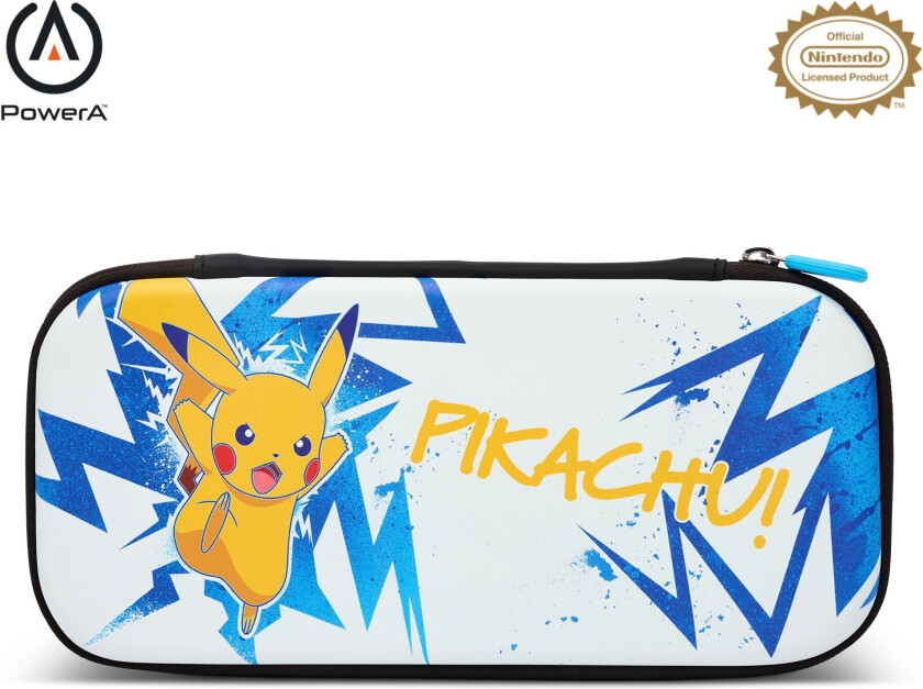 Slim Case for Nintendo Switch - OLED Model Nintendo Switch or Nintendo Switch Lite - Pikachu High Voltage