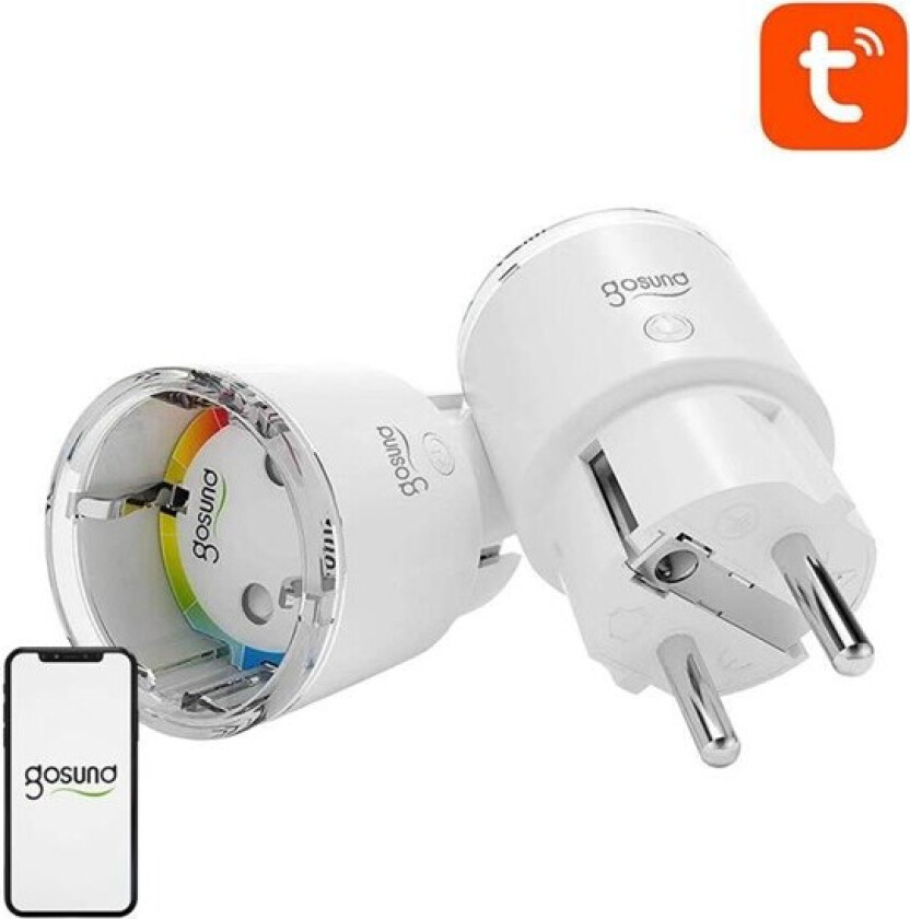 EP2 WiFi Smart Socket 2 Pieces (Two-Pack) 10A Tuya