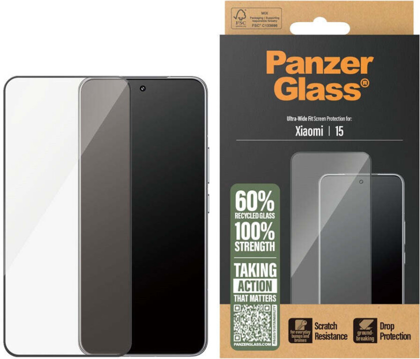 Screen Protector Xiaomi 15 | Ultra-Wide Fit