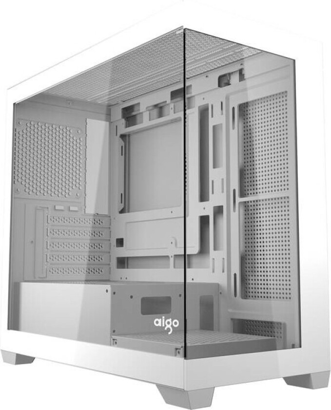 C218M Computer Case (White) - Kabinett - Miditower - Hvit