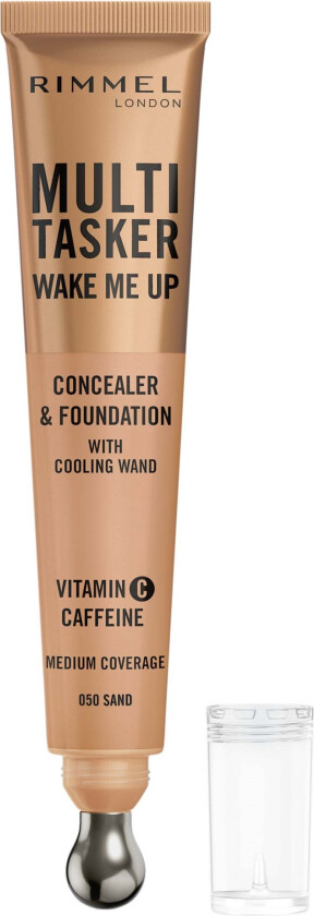 Multi Tasker Wake Me Up Concealer & Foundation Sand 50