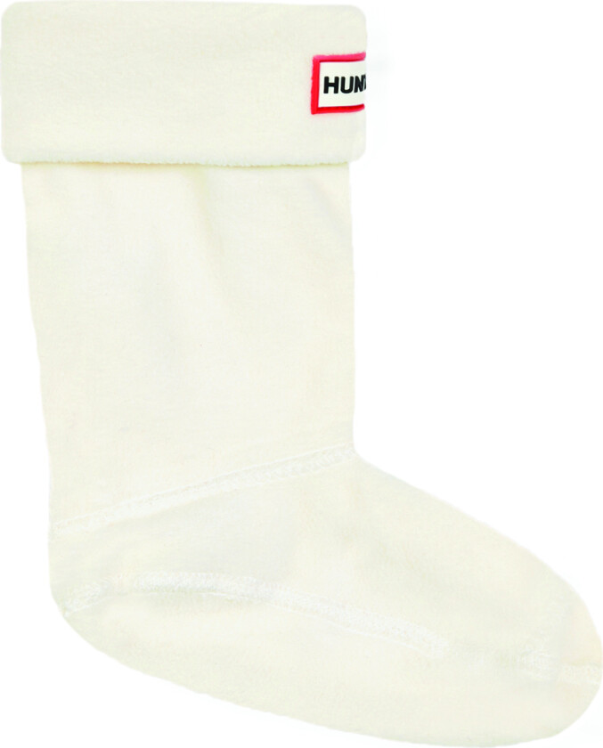 Kids Støvelstrømper I Fleece White White M Hvit M unisex