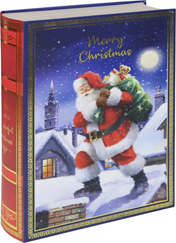 Gaveeske Bok Trad Santa Blå 3