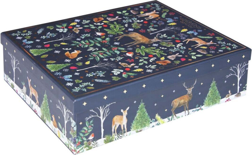 Gaveeske Woodland Blå 3