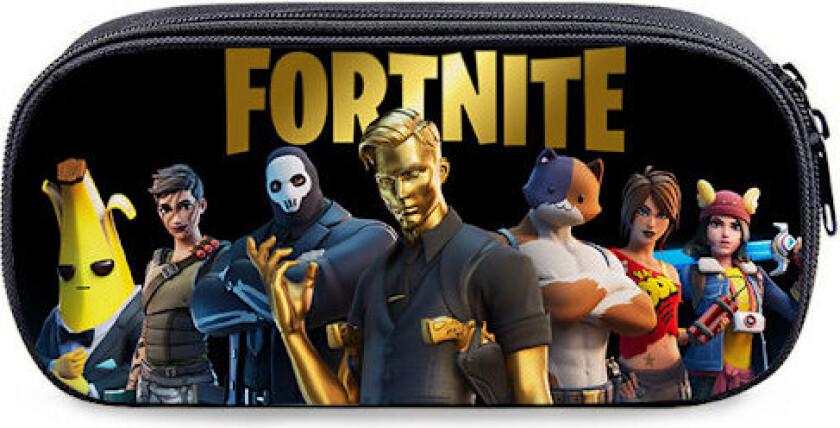 Spillsett i tegneseriestil med stor kapasitet, pennal for studenter