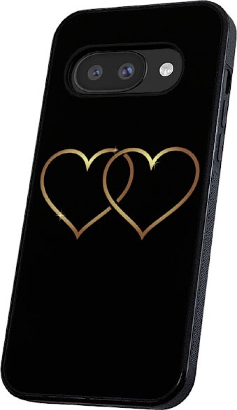 Google Pixel 9A - Deksel/Mobildeksel Double Hearts