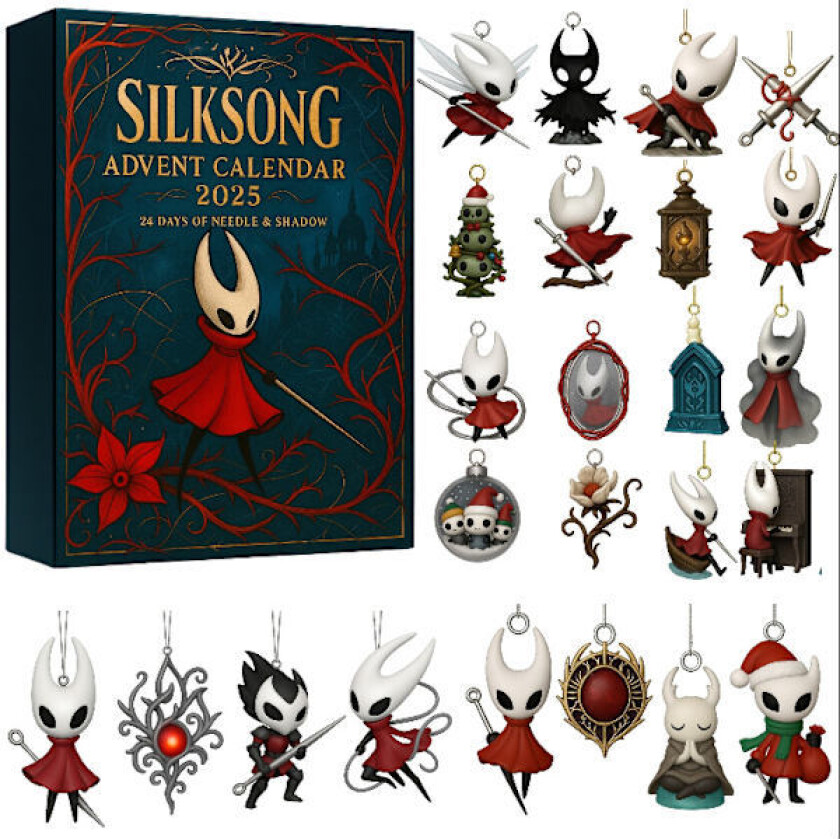Hollow Knight Adventskalender, Akryl Nøkkelringer
