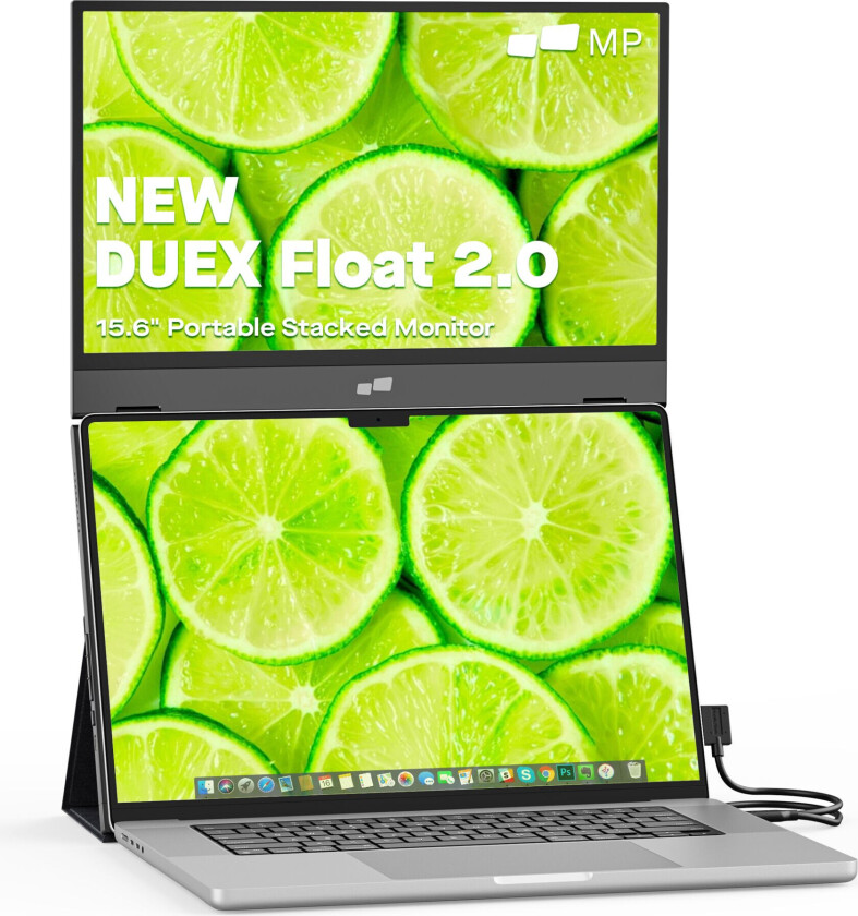 Mobile Pixel Duex Float 2 PC Skjermutvidelse - 15.6", 1920x1080, 60Hz - Sort