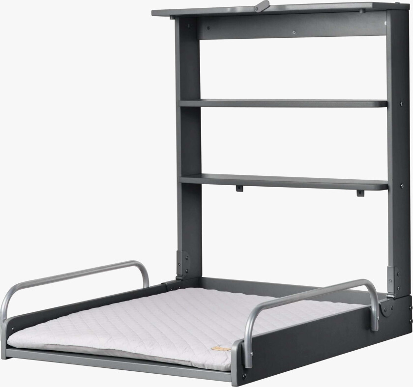 Bilde av Veggstellebord & Stellematte, Anthracite Lacquered/Silver Grey - Veggstellebord - Plywood