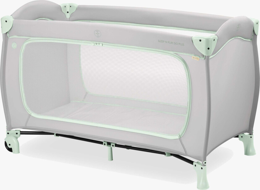 Sleep N Play Go Plus Reiseseng, Dusty Mint - Reisesenger - Stål