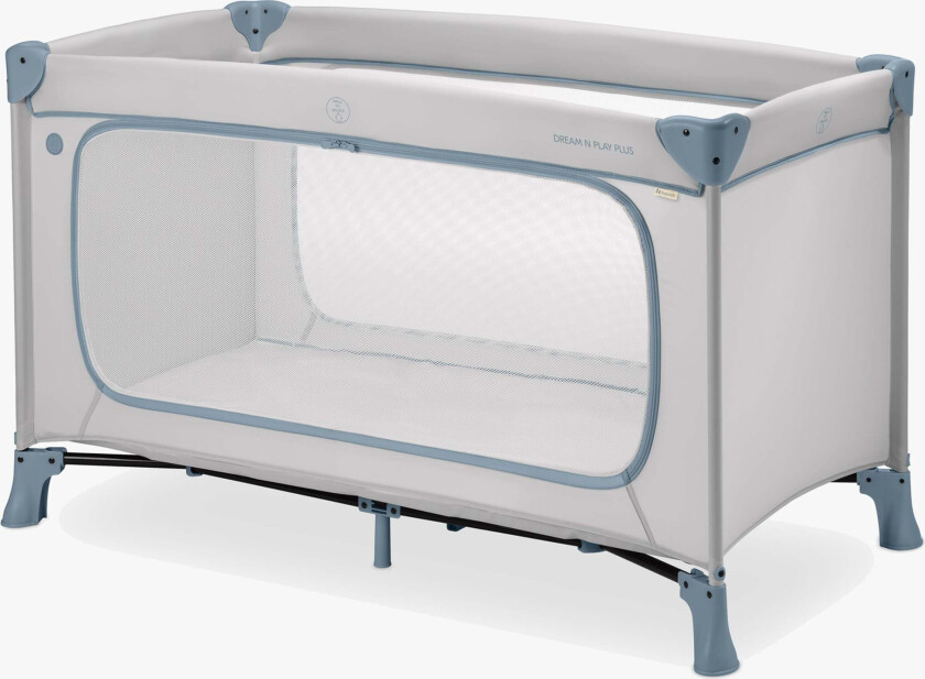 Dream N Play Plus Reiseseng, Dusty Blue - Reisesenger - Stål